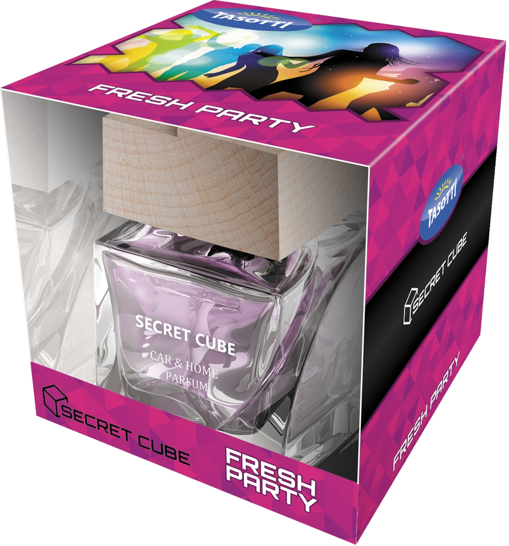 

Ароматизатор Tasotti Secret Cube Fresh Party 50 мл 23344