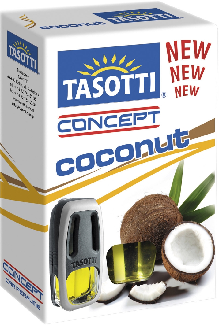 

Ароматизатор Tasotti Concept Coconut 8 мл v698