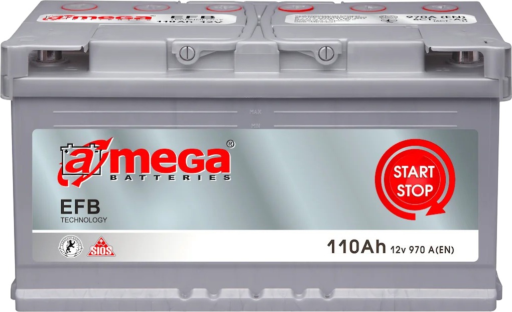 

Аккумулятор A-Mega 6 CT-110-R EFB Start Stop EFB110