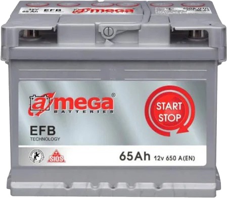 

Аккумулятор A-Mega 6 CT-65-R EFB Start Stop EFB65