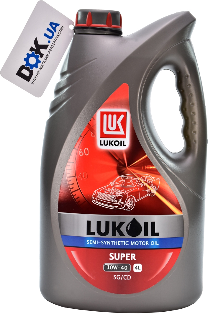 

Моторное масло Lukoil Супер 10W-40 полусинтетическое SAE10W40APISGCD4L