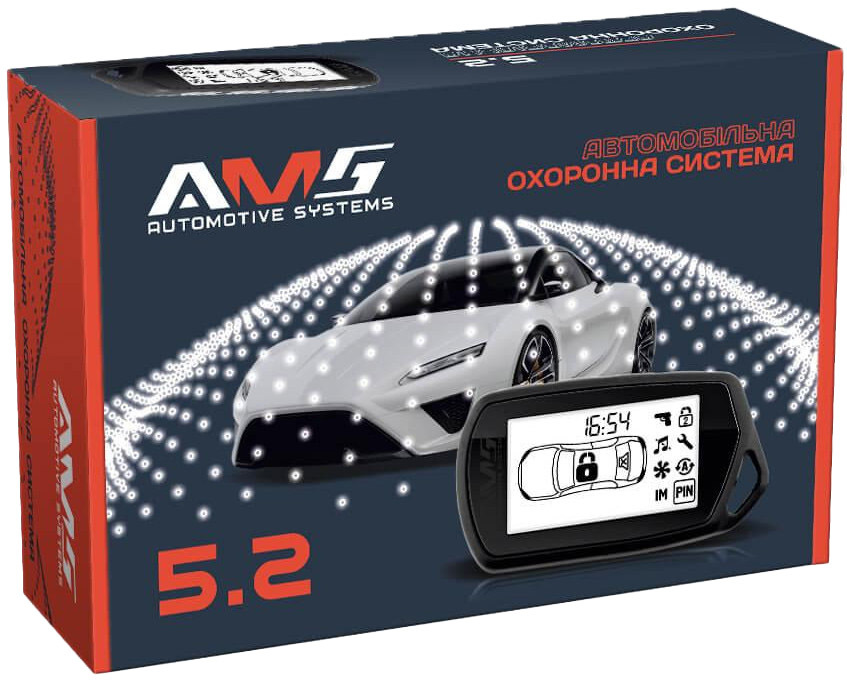 

Двусторонняя сигнализация AMS AMS 5.2 CAN 15167