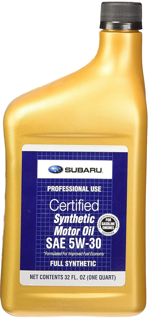

Моторное масло Subaru Certified Motor Oil 5W-30 синтетическое SOA427V1410
