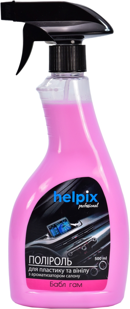 

Полироль для салона Helpix Professional bubble gum 500 мл 4823075803255