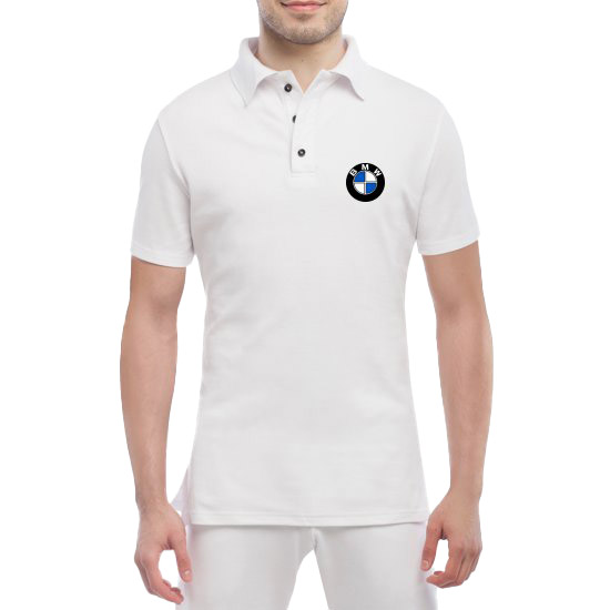 

Футболка мужская Globuspioner поло BMW Retro Logo белый спереди 74753531