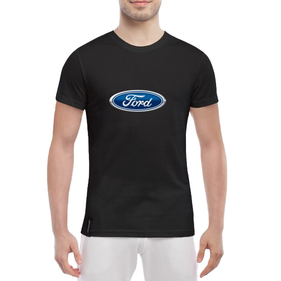 

Футболка мужская Globuspioner классическая Ford Big Logo черный спереди 667781727