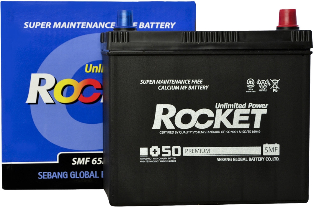 

Аккумулятор Rocket 6 CT-50-R Premium SMF65B24LS