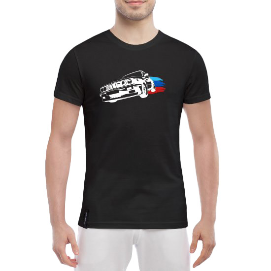 

Футболка мужская Globuspioner класическая BMW M3 Car черная принт спереди 229251724