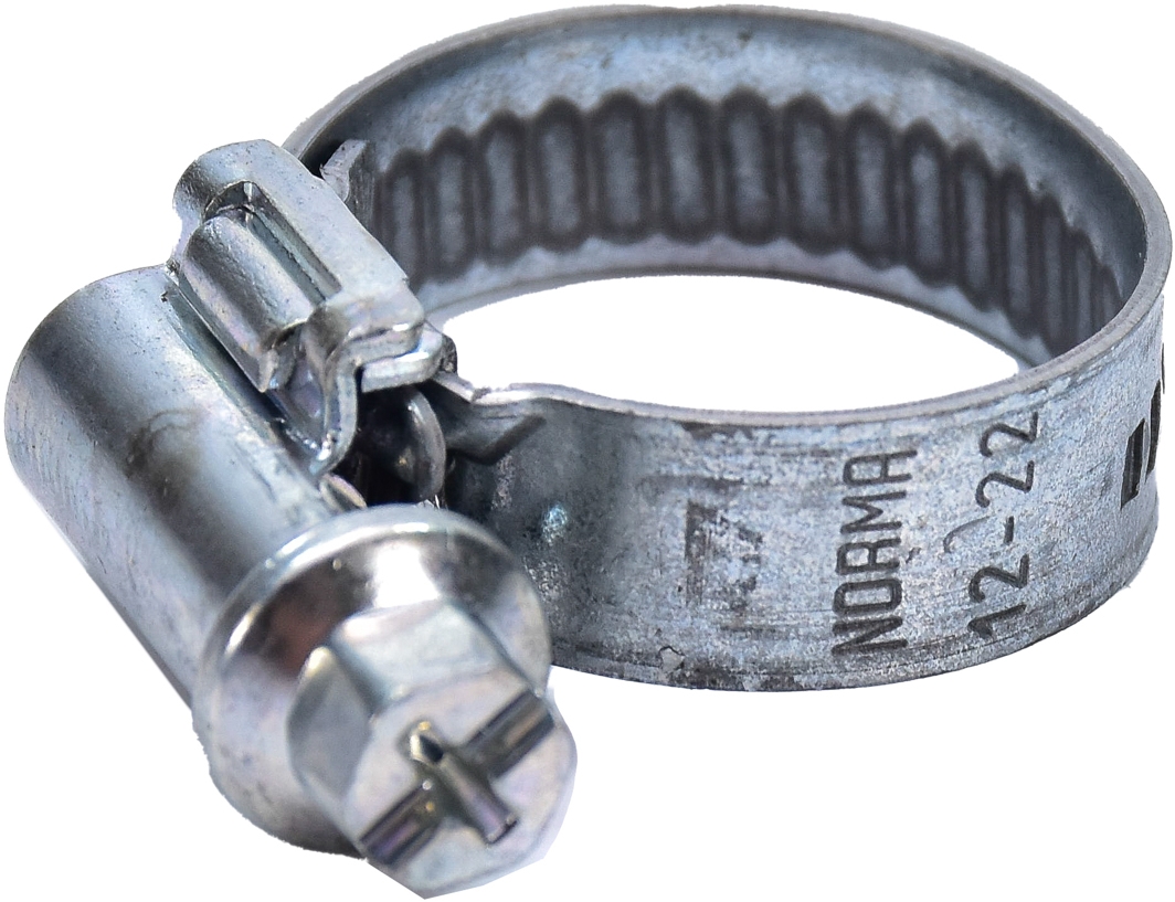 

Хомут Norma 12229c7w1 червячный 12-22 мм сталь оцинкованная W1 1 шт