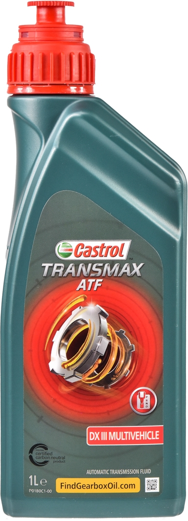 

Трансмиссионное масло Castrol Transmax ATF DX III Multivehicle синтетическое EB-TRAD3M-12X1L