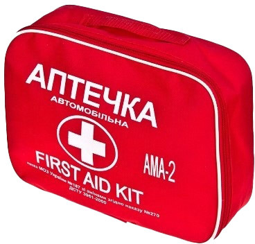 

Аптечка автомобильная Vitol АМА-2 в мягком чехле 44021