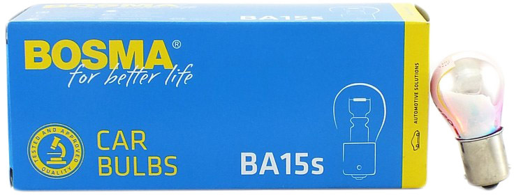 

Автолампа Bosma 0276 BA15s 21 W белая