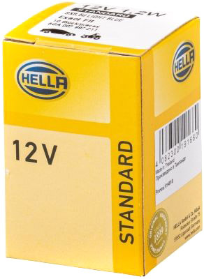 

Автолампы Behr Hella 8GA007997211 BX8,5d 1,2 W прозрачный