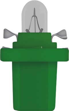 

Автолампы ВОСХОD 82787GREEN Standard BAX B8,5d 2 W