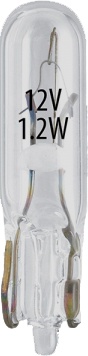 

Автолампы ВОСХОD 82901 Standard W1,2W W2x4,6d 1,2 W прозрачный