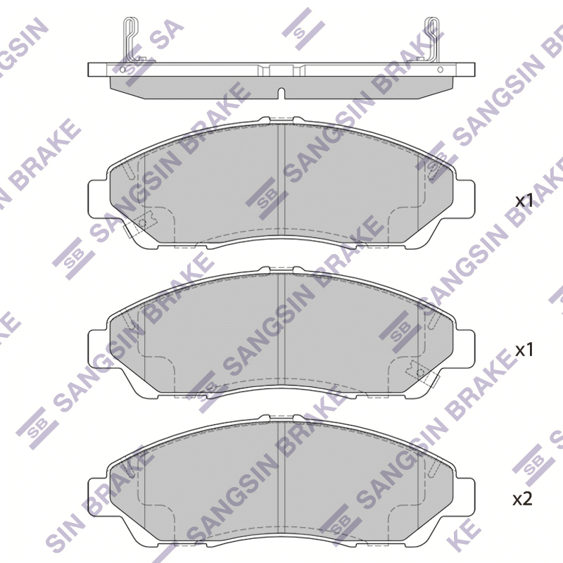 

Hi-Q SP1452 Тормозные колодки