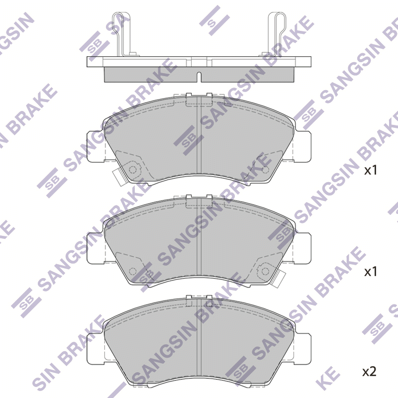 

Hi-Q SP2032 Тормозные колодки