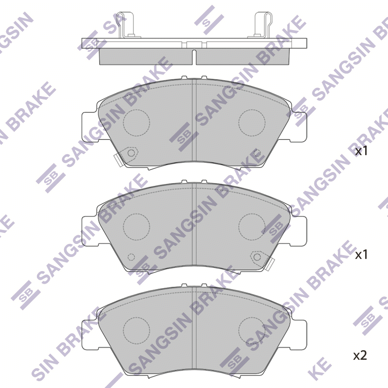 

Hi-Q SP1221 Тормозные колодки