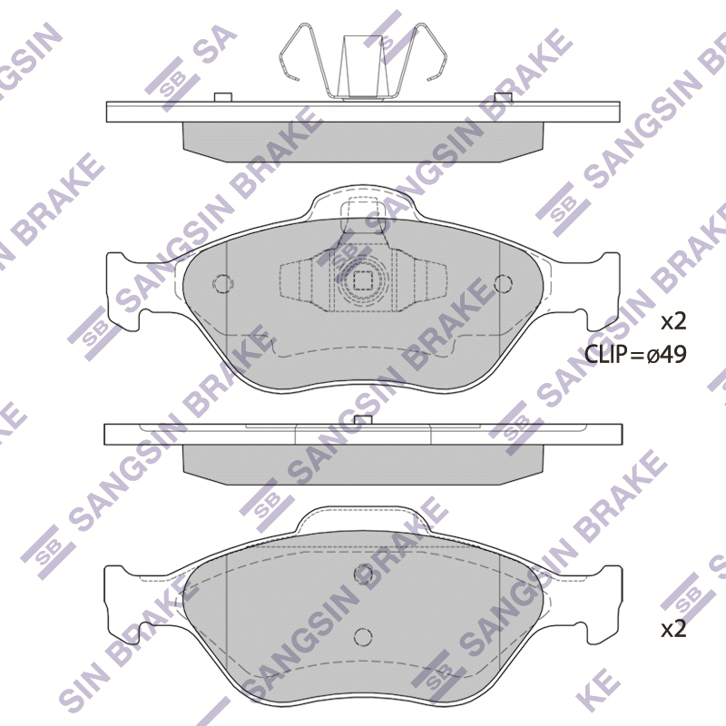 

Hi-Q SP1565 Тормозной диск
