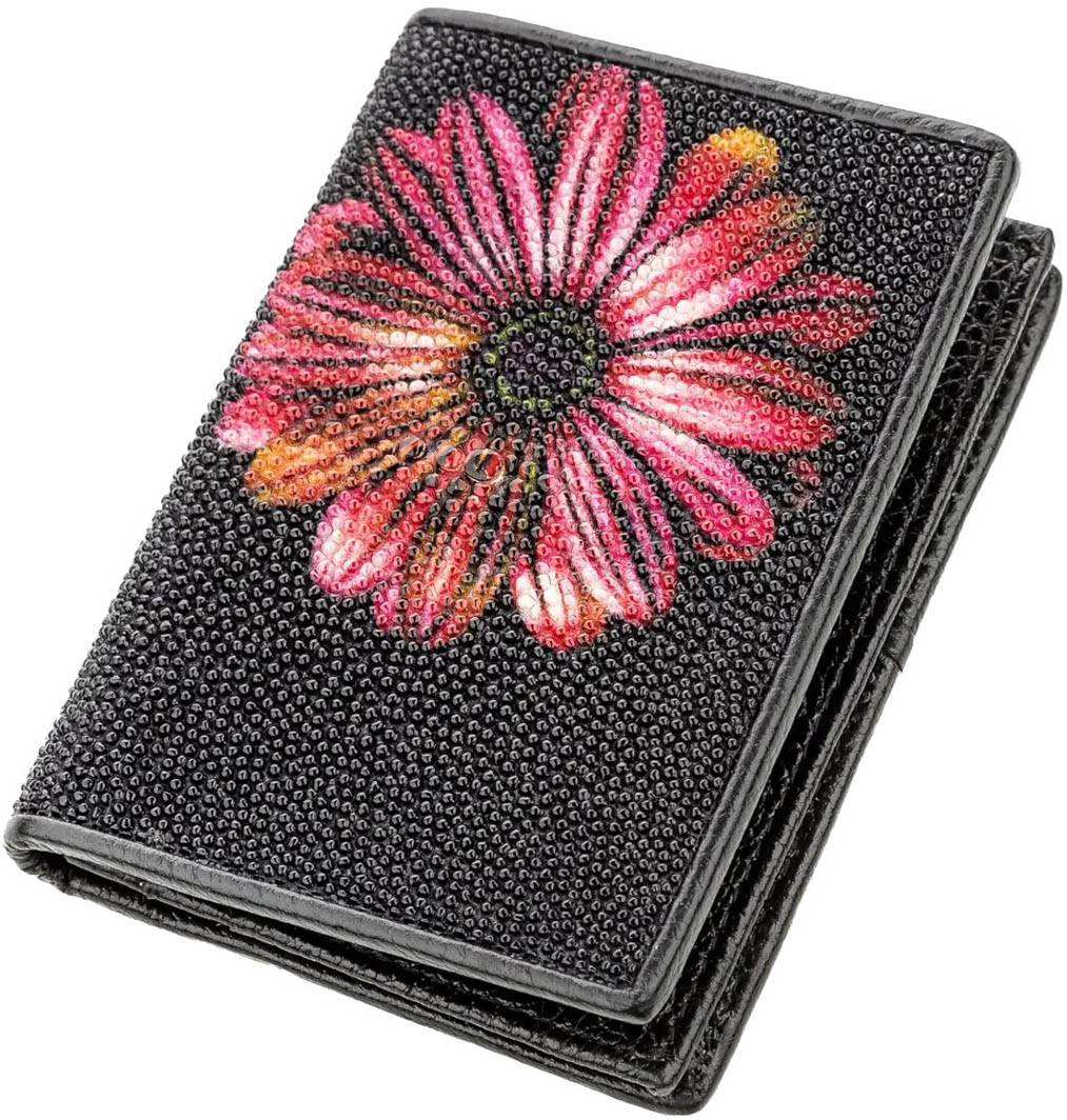 

Картхолдер Stingray Leather 18646 цвет черный