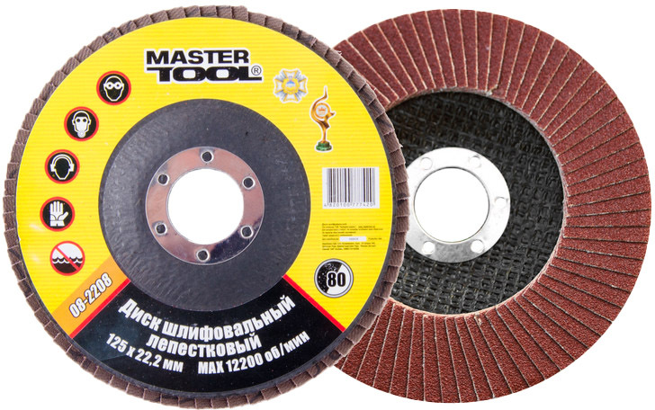 

Круг лепестковый MasterTool 08-2208 125 мм