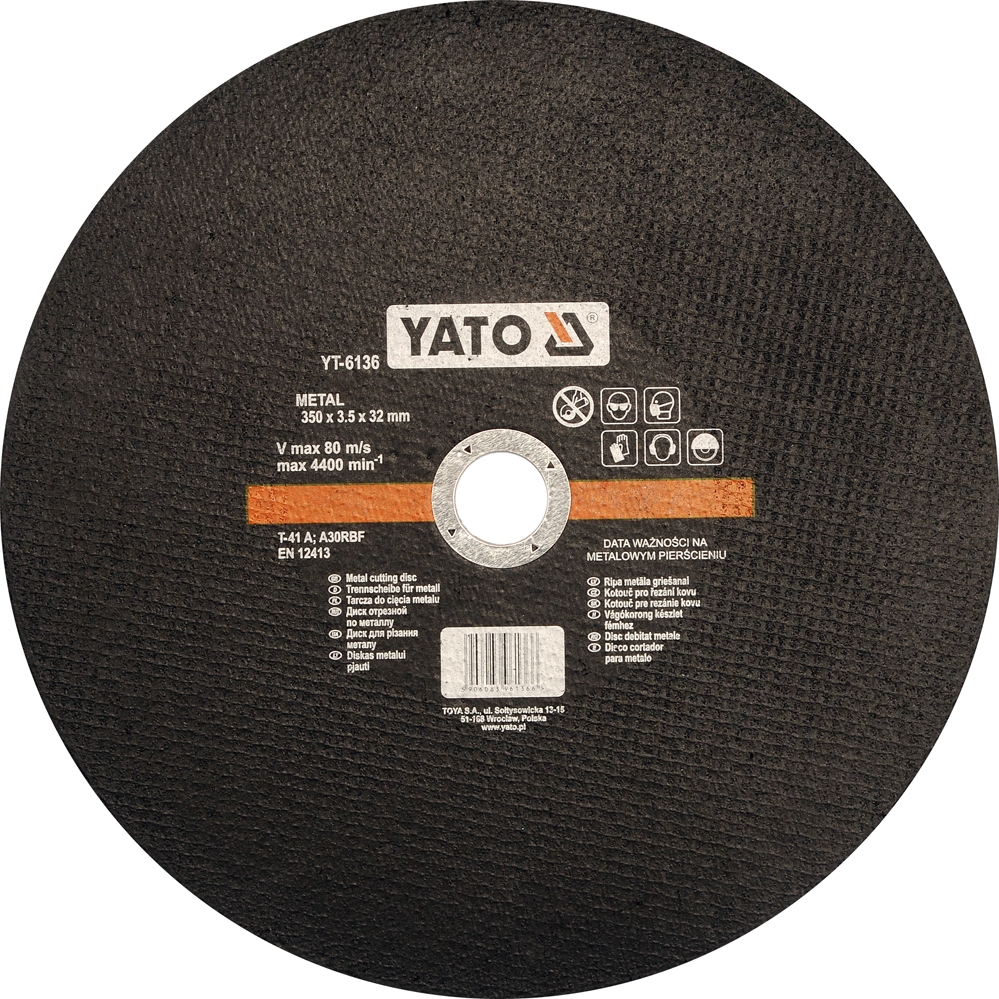 

Круг отрезной Yato YT-6136 350 мм
