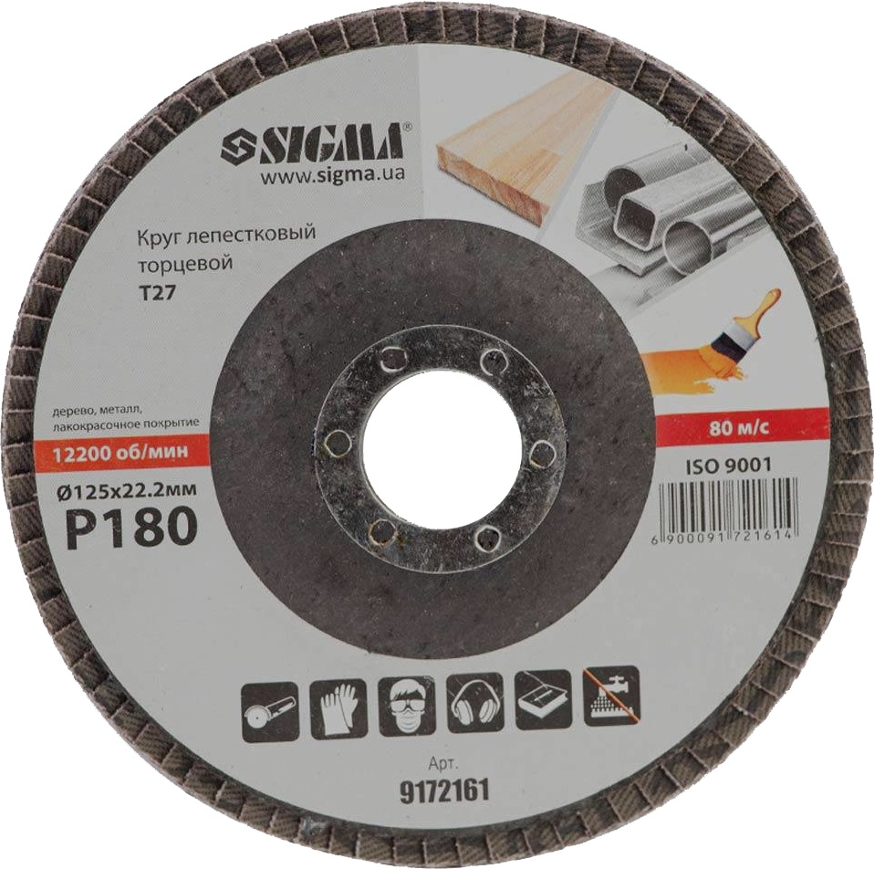 

Круг лепестковый Sigma 9172161 125 мм