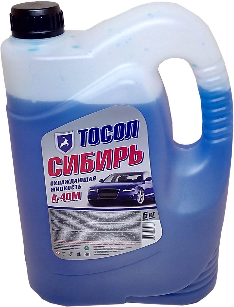 

Готовый антифриз Сибирь А-40М синий -40 °C 322255