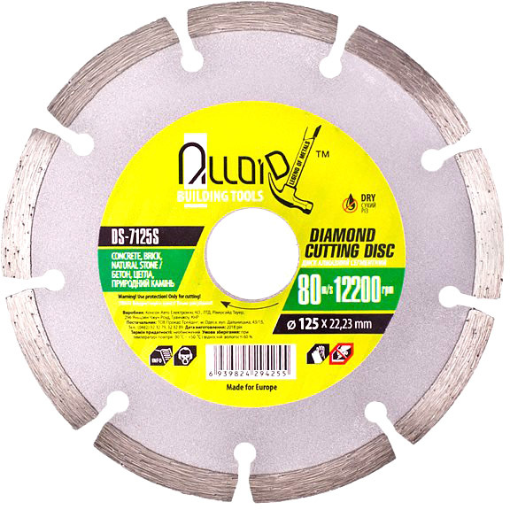

Круг отрезной Alloid DS-7125S 125 мм