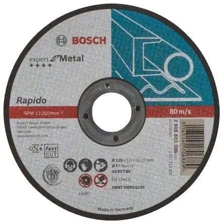 

Круг отрезной Bosch Expert for Metal 2608603396 125 мм