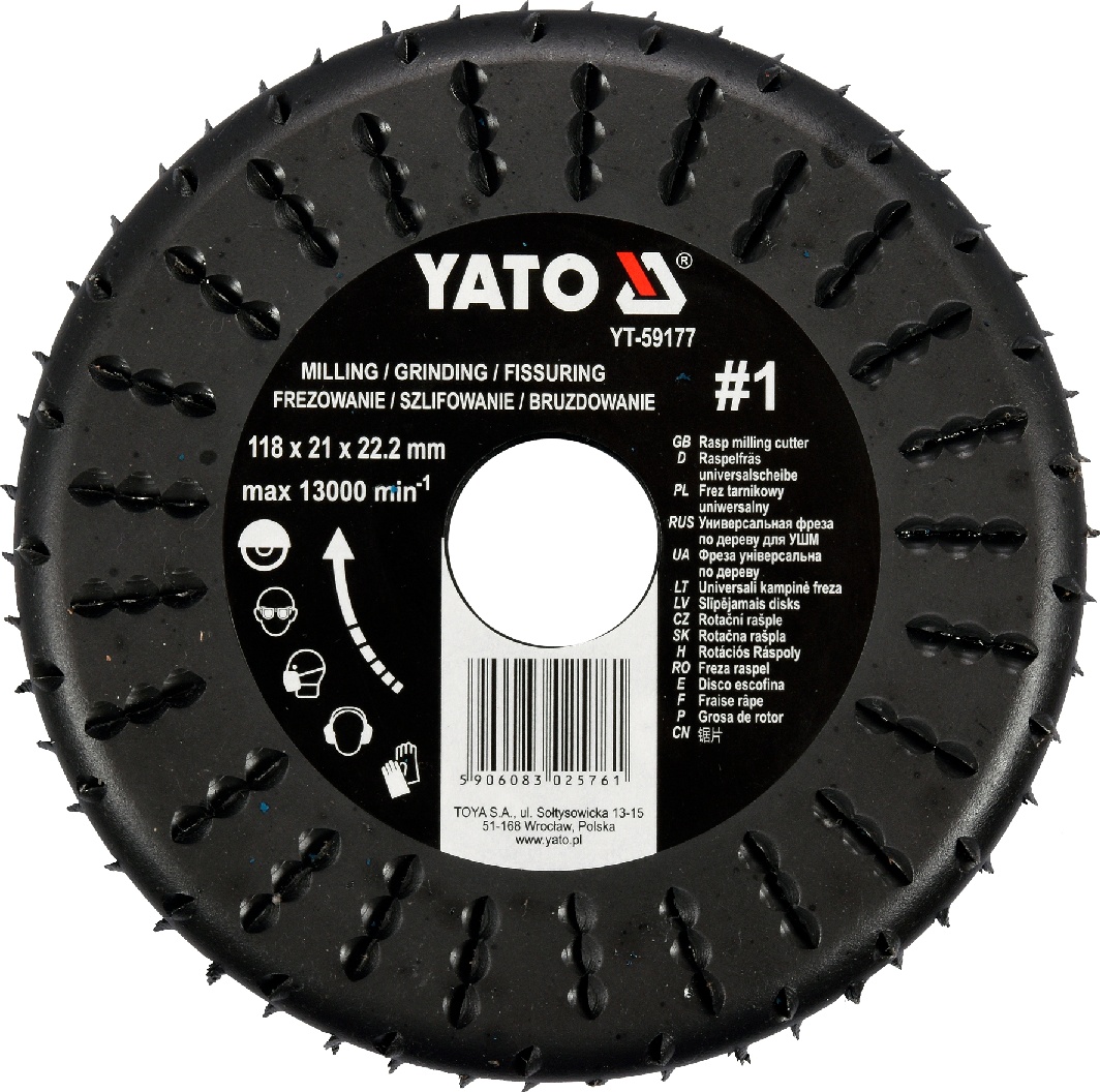 

Круг шлифовальный Yato YT-59177 по дереву