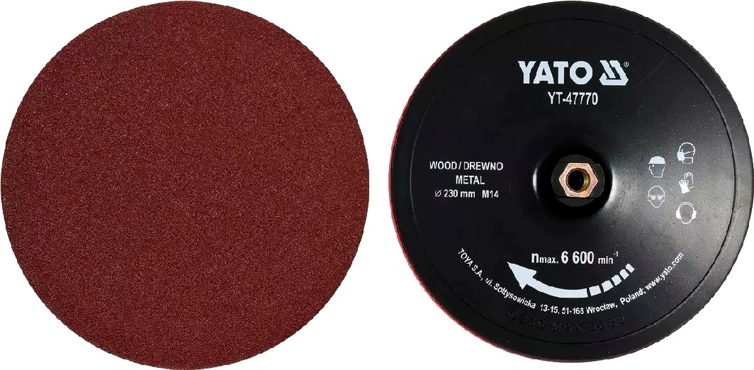 

Круг полировальный Yato YT-47770 230 мм