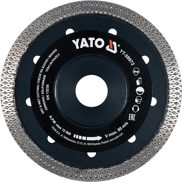 

Круг отрезной Yato YT-59971 115 мм