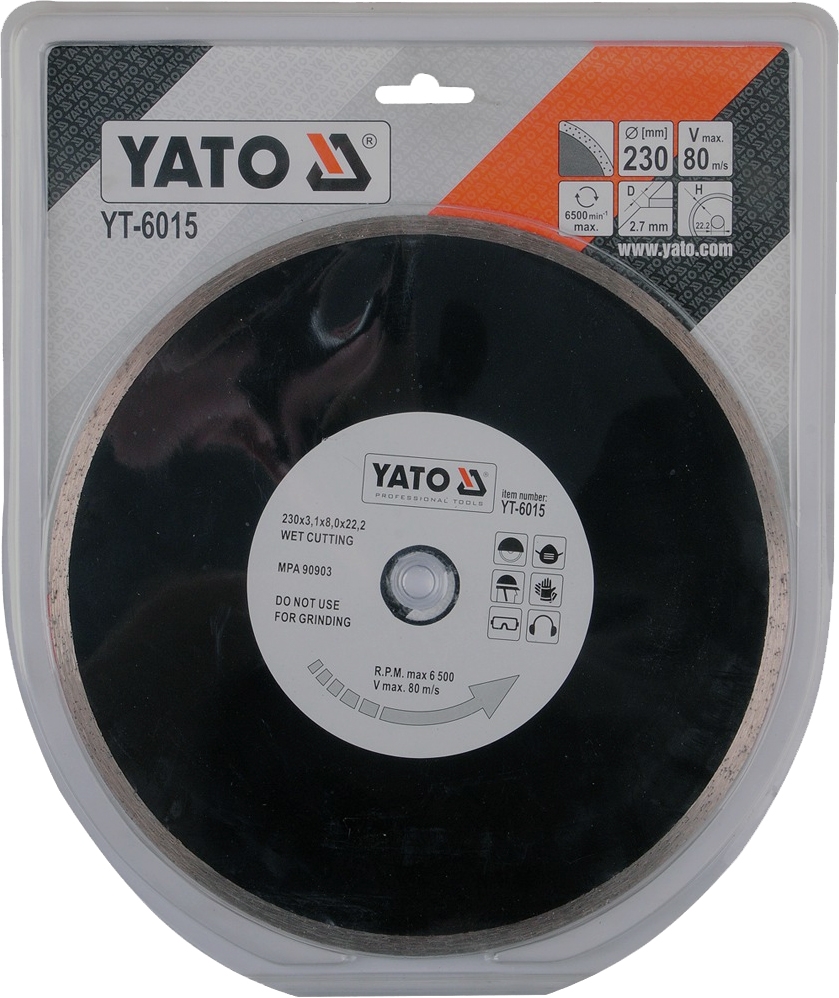 

Круг отрезной Yato YT-6015 230 мм