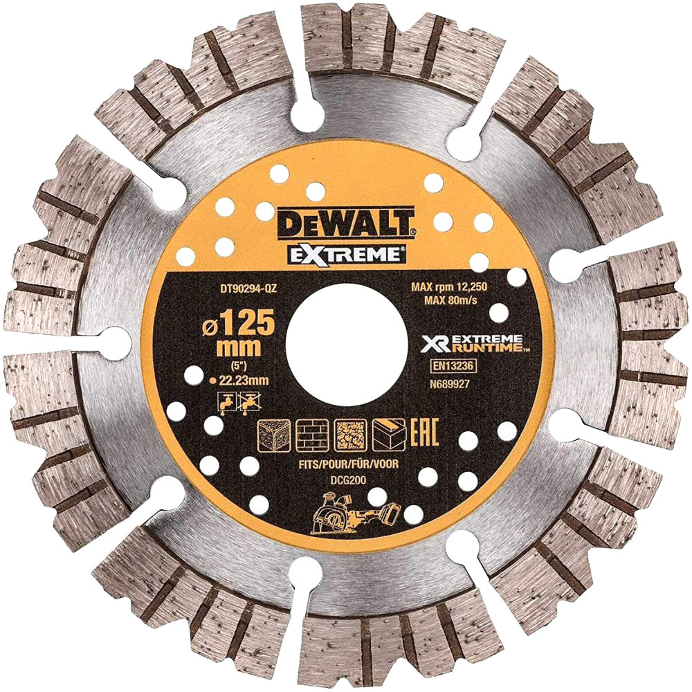 

Круг отрезной DeWALT Extreme DT90294 125 мм