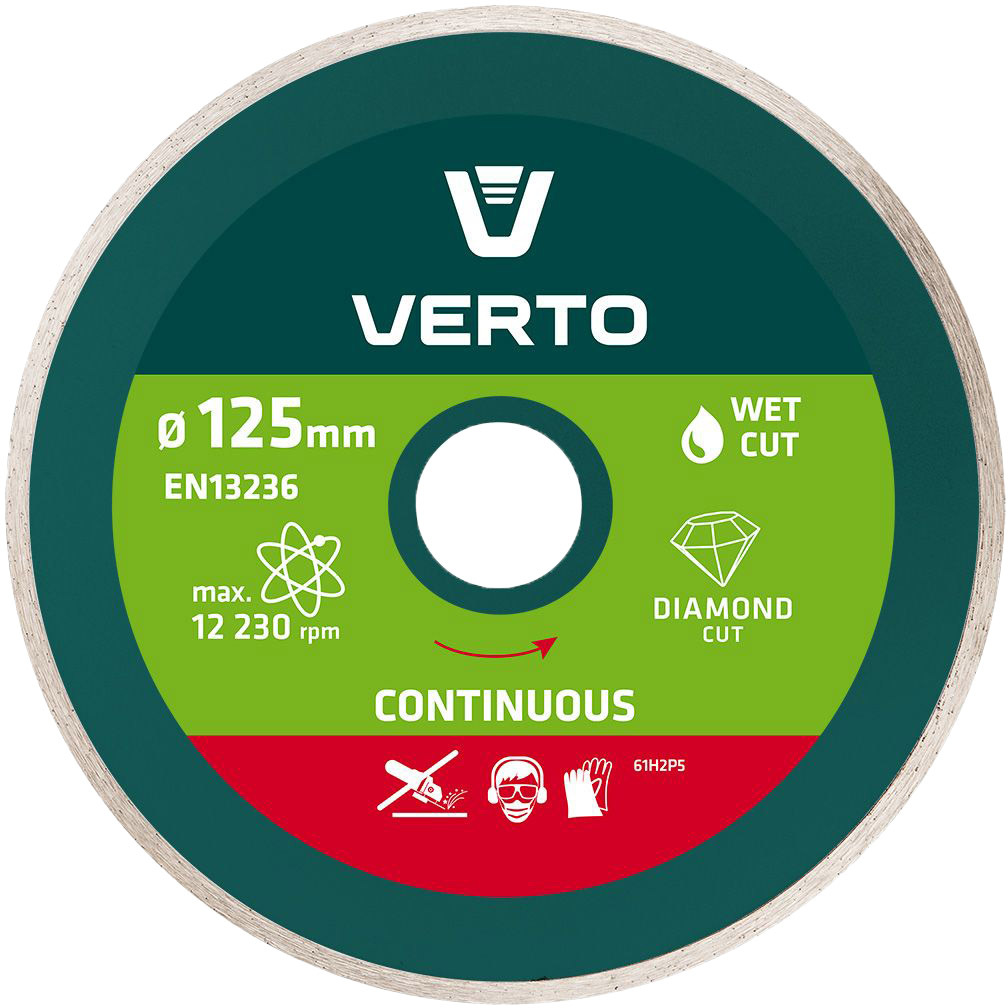 

Круг отрезной Verto Continuous 61H2P5 125 мм