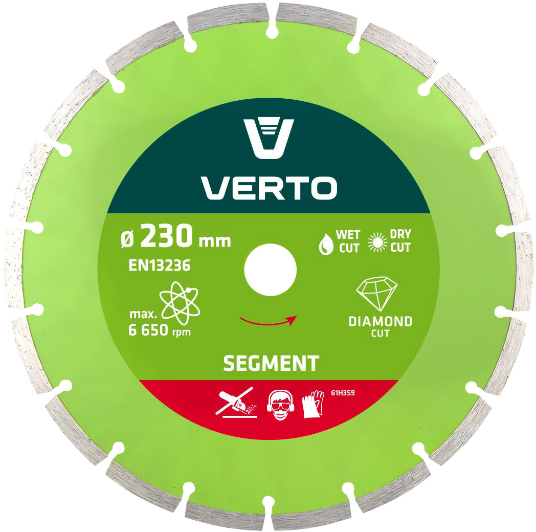 

Круг отрезной Verto 61H3S9 230 мм