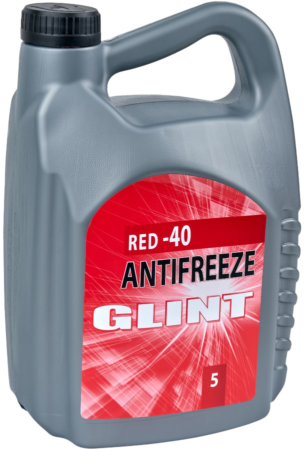 

Готовый антифриз Glint Red -40 красный 22395