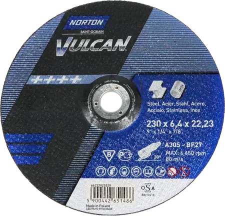 

Круг зачистной Yato Vulcan 70V705 230 мм