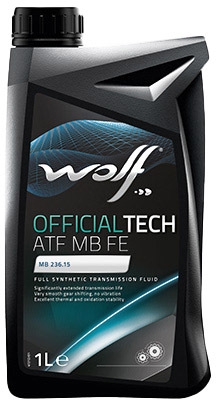 

Трансмиссионное масло Wolf Officialtech ATF MB FE синтетическое 8336140