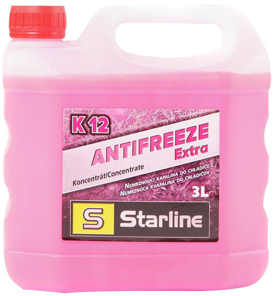 

Концентрат антифриза Starline Extra K12 G12+ розовый NAK12-3