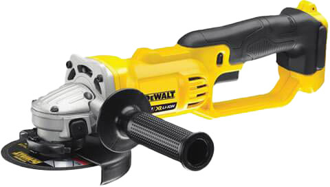 

Болгарка аккумуляторная DeWALT DCG412N (без аккумулятора) 125 мм