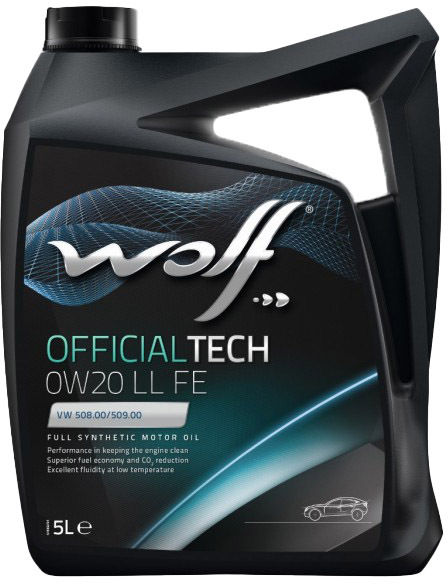 

Моторное масло Wolf Officialtech LL FE 0W-20 синтетическое 8331336