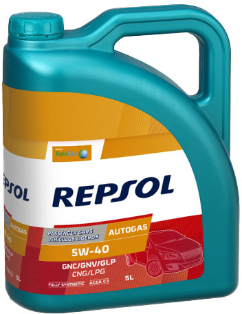 

Моторное масло Repsol Auto Gas 5W-40 синтетическое RP033J55