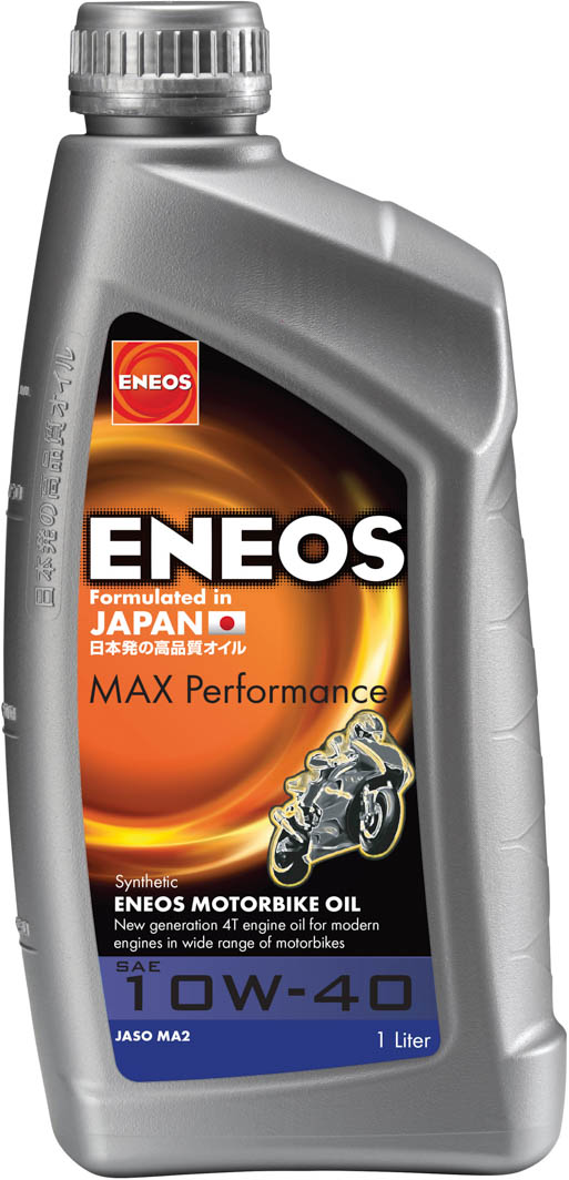 

Моторное масло 4T Eneos MAX Performance 10W-40 синтетическое EU0156401N