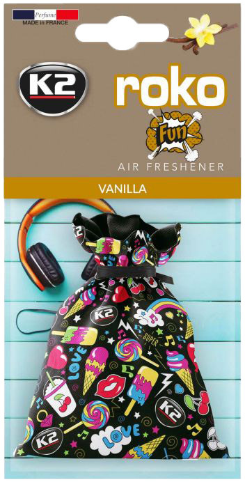 

Ароматизатор K2 Air Freshener Vanilla 25 v827f