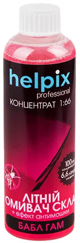 

Концентрат омывателя Helpix Professional летний 1 °С bubble gum 4823075804450