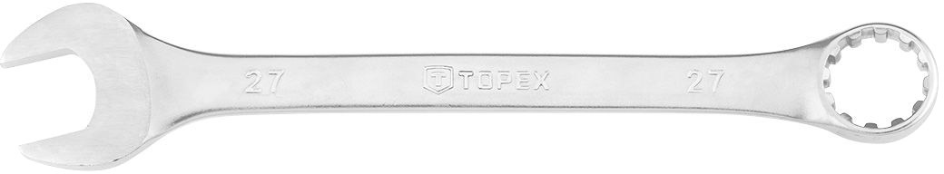 

Ключ рожково-накидной Topex 35d721 I-образный 27 мм