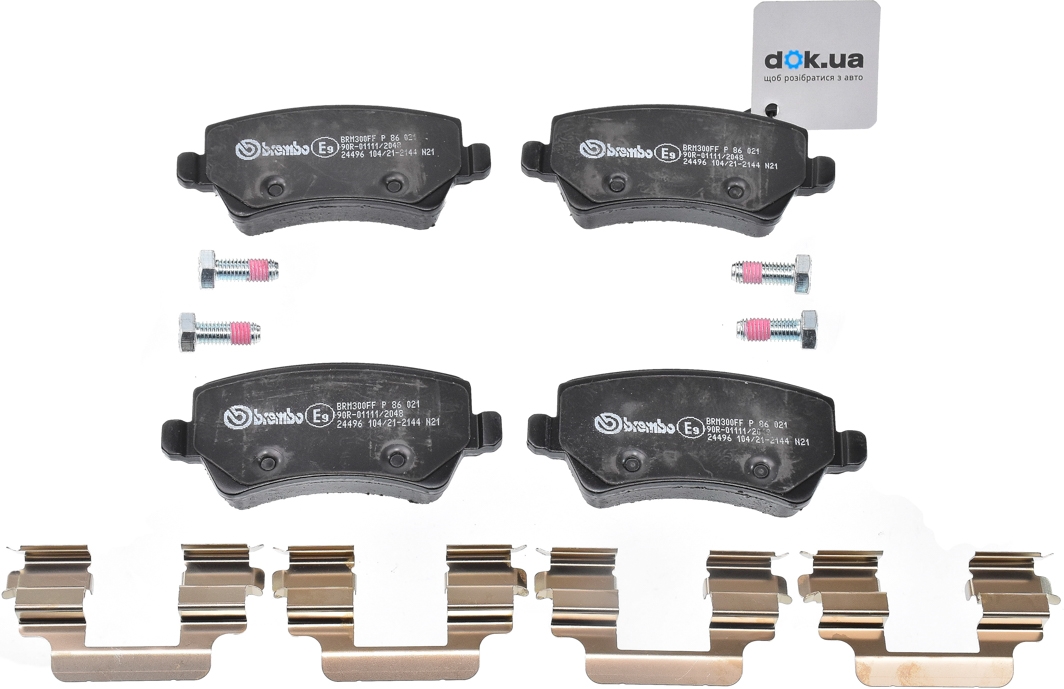 

Brembo P86021 Тормозные колодки