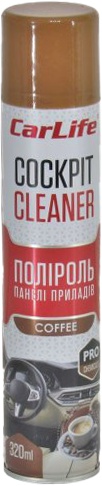 

Полироль для салона Carlife Cockpit Cleaner кофе 320 мл CF327